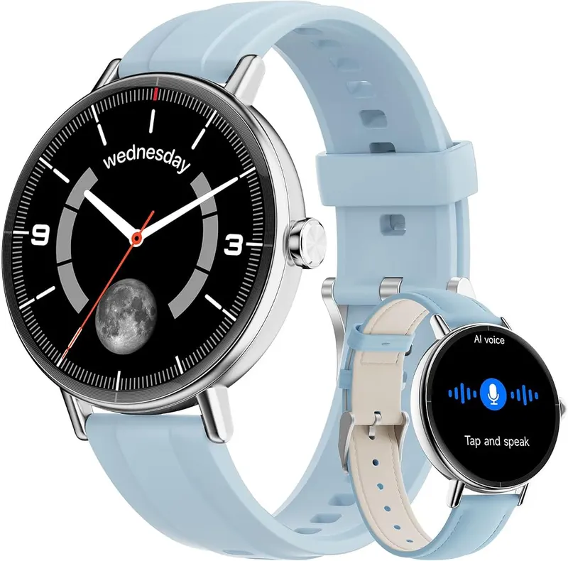 Yoever Smart Watches in Sky Blue