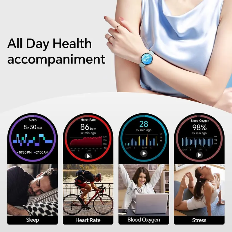 Yoever Smart Watches – Comprehensive 24/7 health monitoring tools