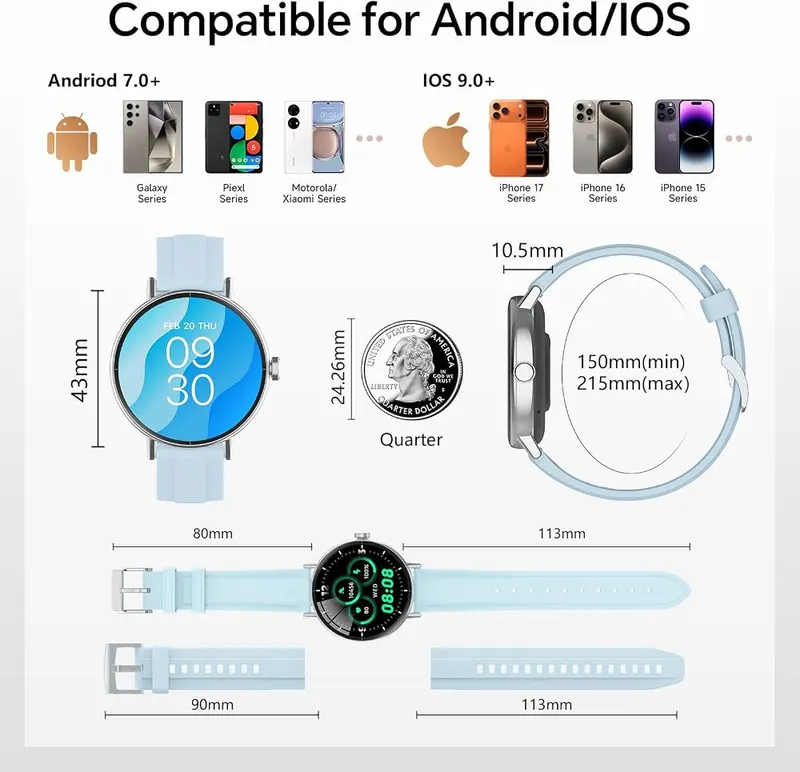 Yoever Smart Watches – product photo 9 of 9