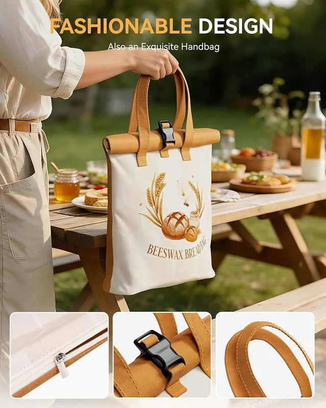 Yofidra Beeswax Bread Bag – Made for sourdough and homemade loaves