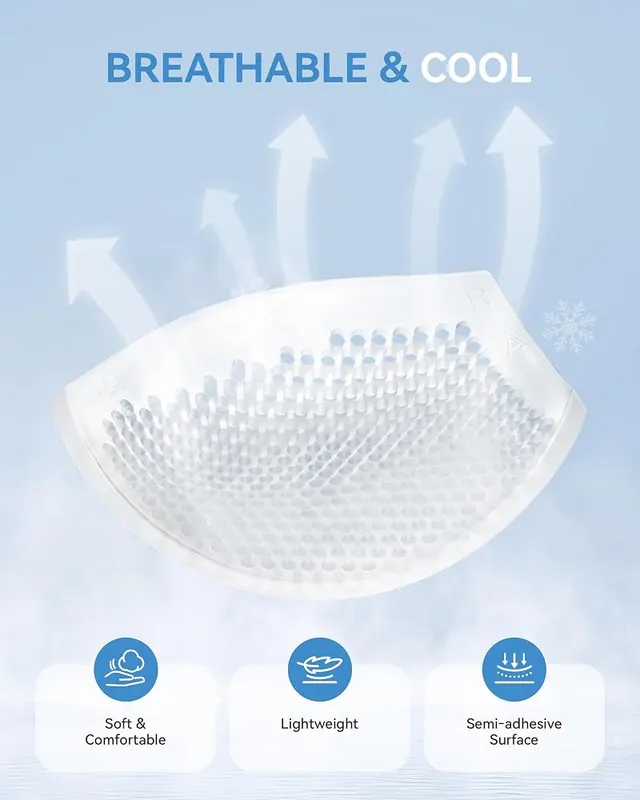 Yofidra Silicone Bra Inserts – Clear silicone bra inserts