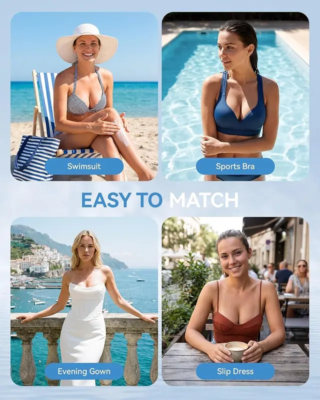 Yofidra Silicone Bra Inserts – Blends in with clothing