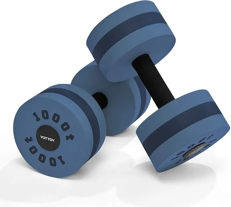 YOTTOY Water Dumbbells in Navy Blue
