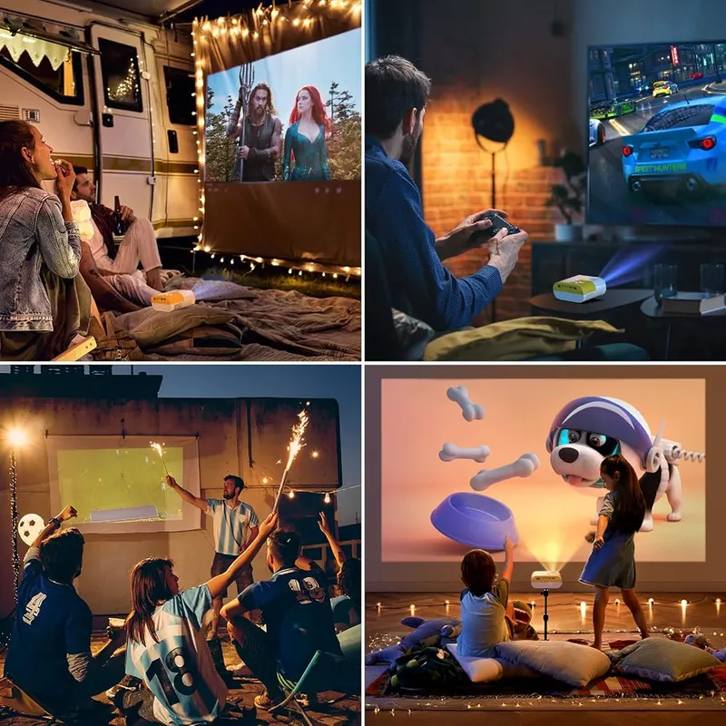 YOWHICK Mini Portable Projector – product photo 7 of 7