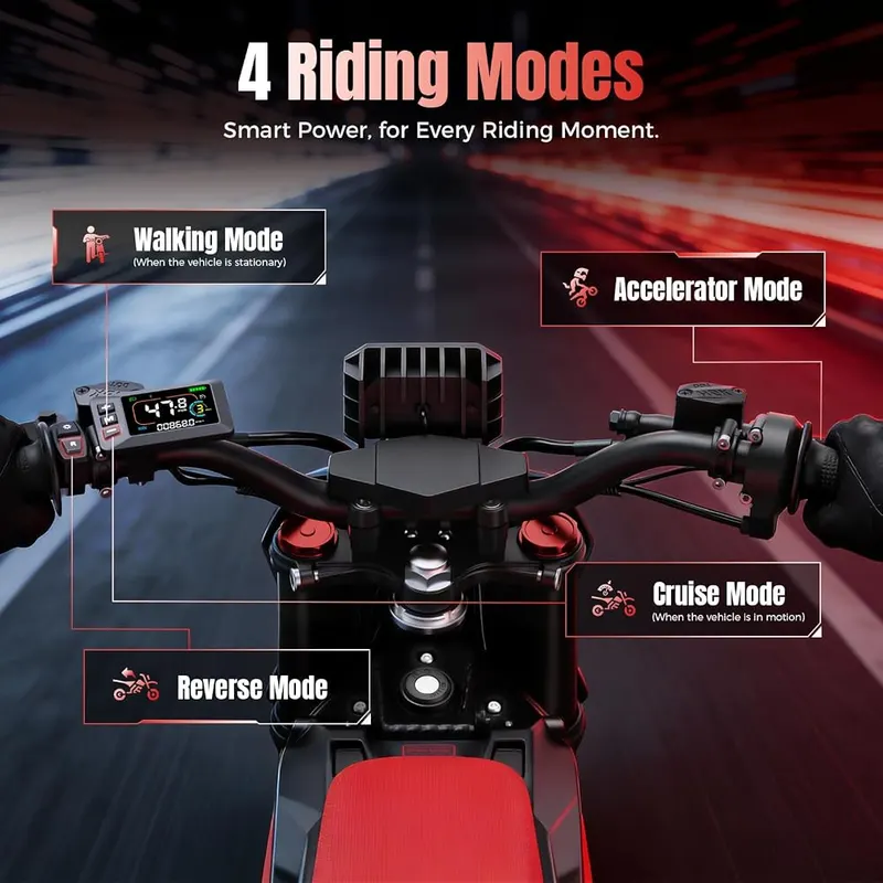 Yozma IN10 Pro Dirt Bike – Battery with BMS management