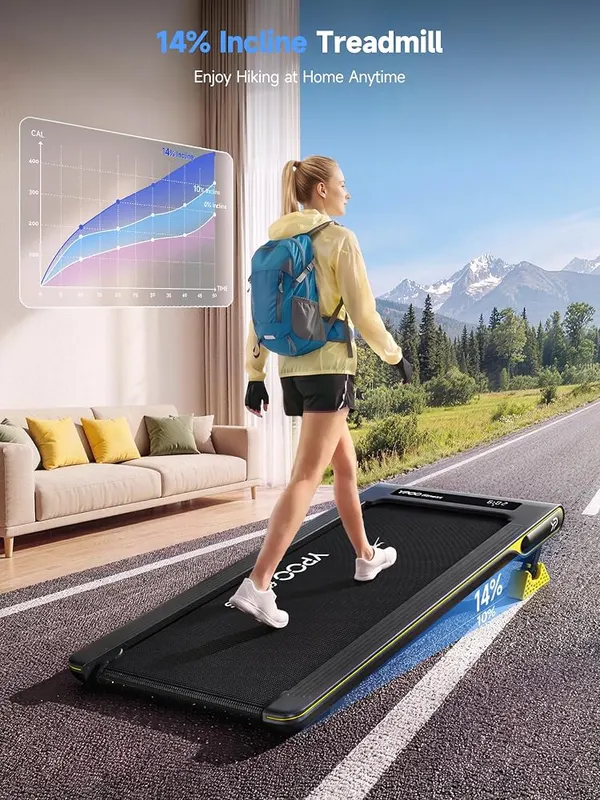 YPOO Walking Pad – 350 lb weight capacity