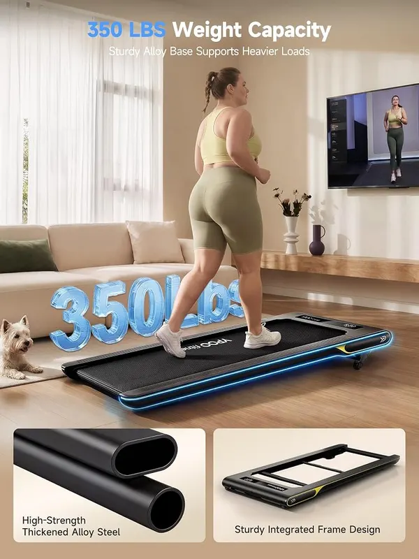 YPOO Walking Pad – LED display plus YPOOFIT app