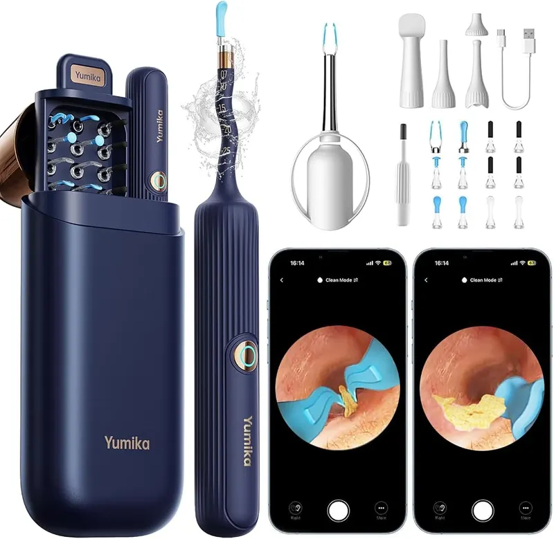 Yumika Ear Wax Removal Tool Camera in Royal Blue