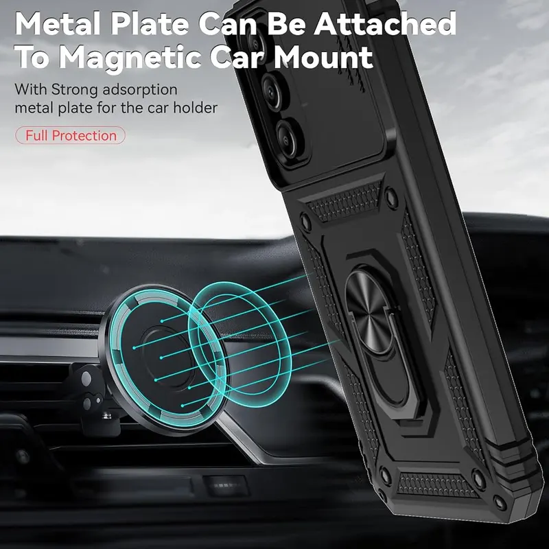 YZOK for Samsung Galay A15 5G Case – Military Shockproof Protection】Double layer shockproof case made