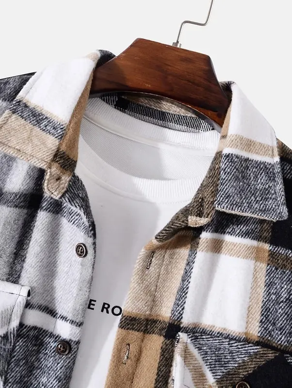 ZAFUL Classic Plaid Shirt – Flannel style casual look