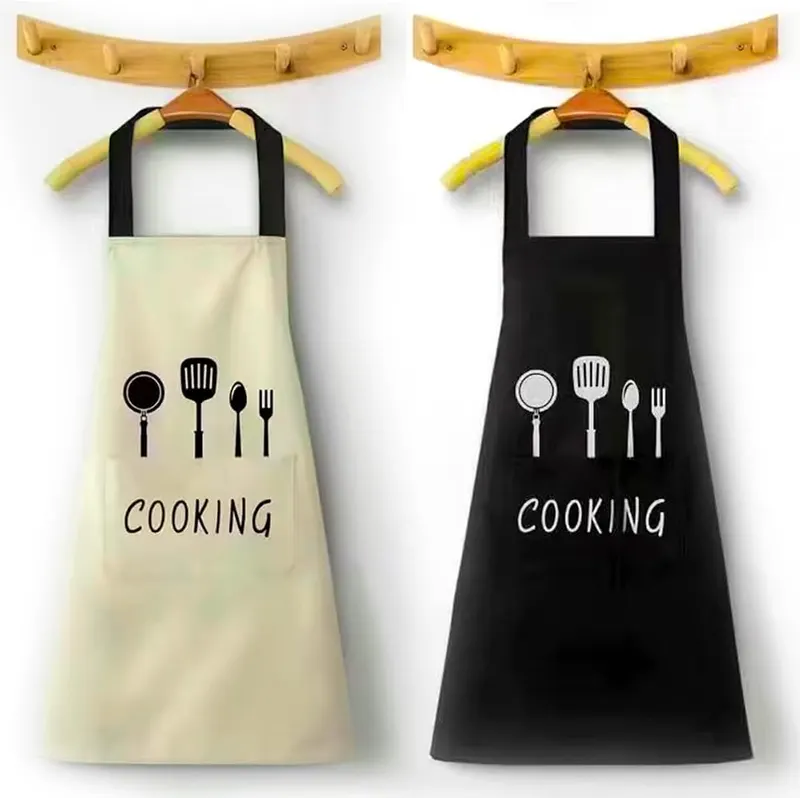 ZB.soar 2Pcs Adjustable Waterproof Kitchen Apron