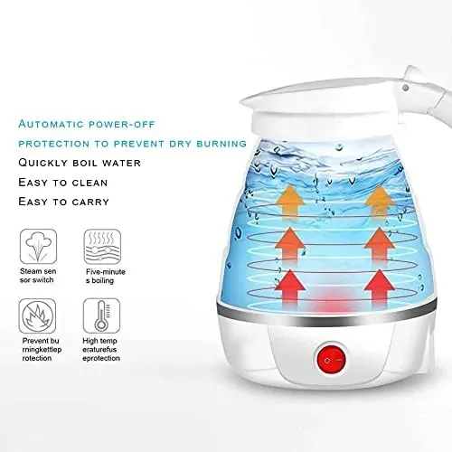ZB.soar Foldable Electric Kettle – 600ML capacity