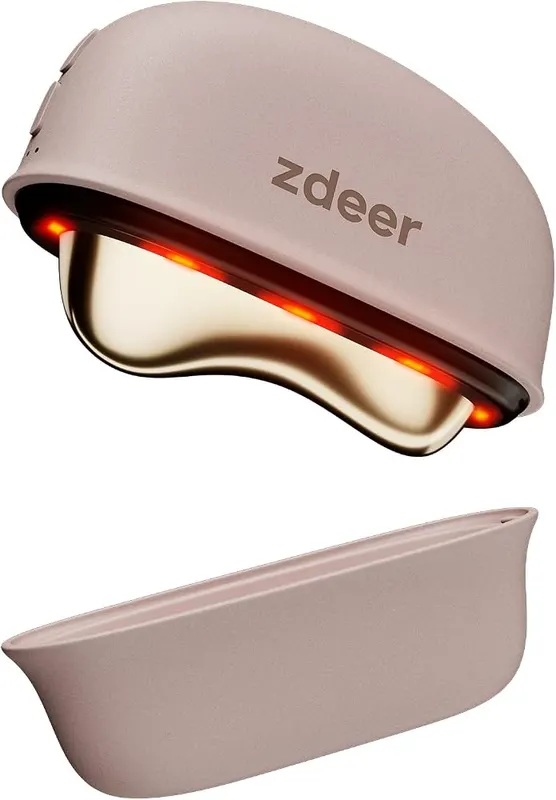 ZDEER GS5 Electric Heated Gua Sha Tool in Pink