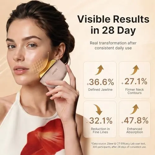 ZDEER GS5 Electric Heated Gua Sha Tool – Vibration massage mode