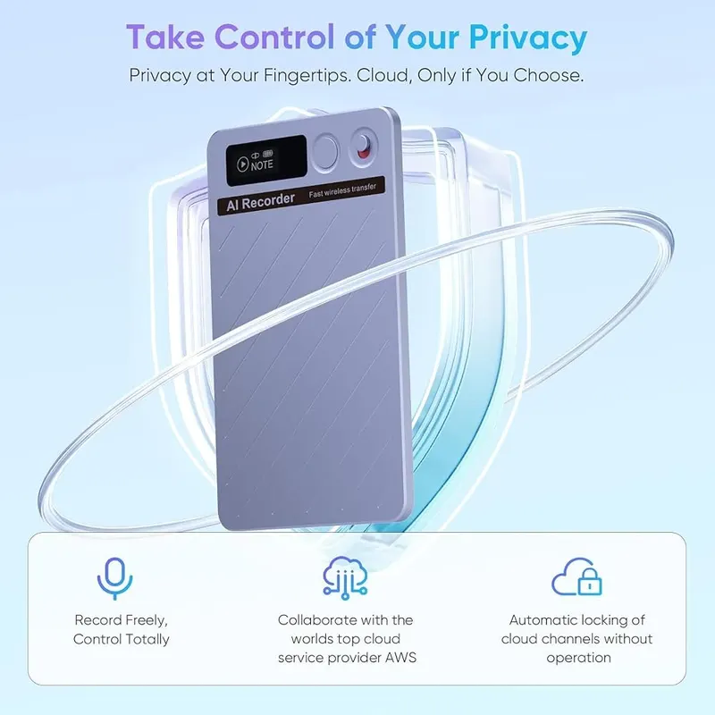 ZDK AI Voice Recorder – 35-Hour Marathon Battery