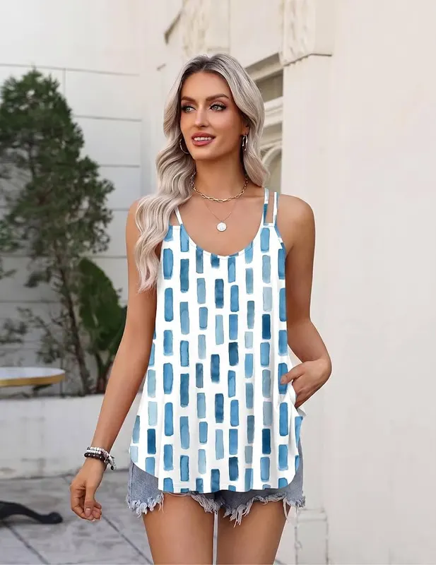 Zeagoo Womens Flowy Tank Tops Spaghetti Strap – Material