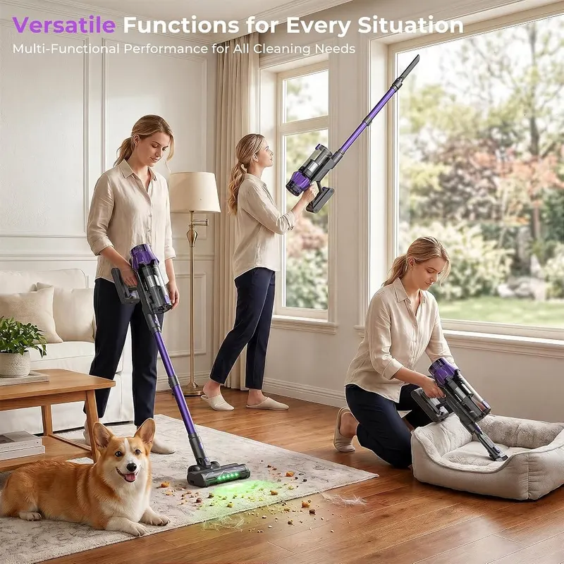 Zerinax Cordless Vacuum Cleaners – Powerful Suction