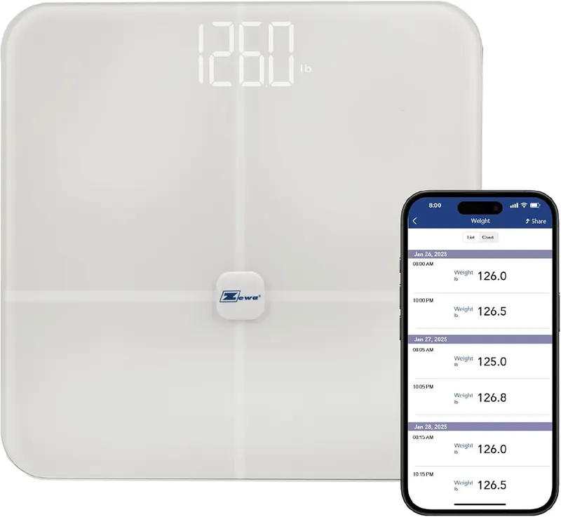 Zewa Digital Biometrics Scale in Gray