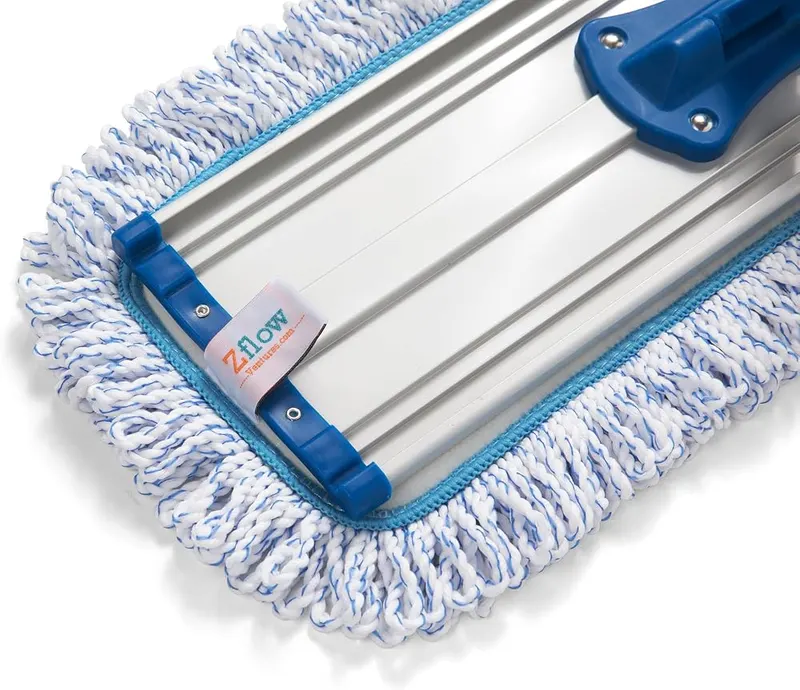 Zflow 18″ Microfiber Dust Mop Pads 2-Pack – Two 18 inch microfiber dust pads