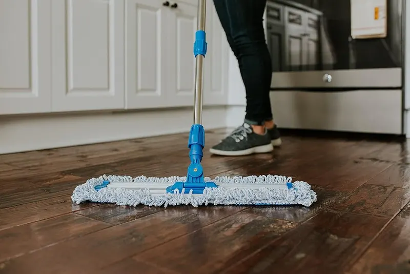 Zflow 18″ Microfiber Dust Mop Pads 2-Pack – Dry dusting for dirt and pet hair