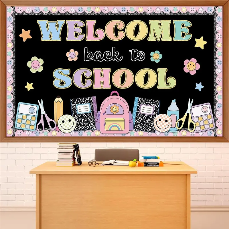 ZOIIWA Composition Notebook Classroom Decor Welcome Back