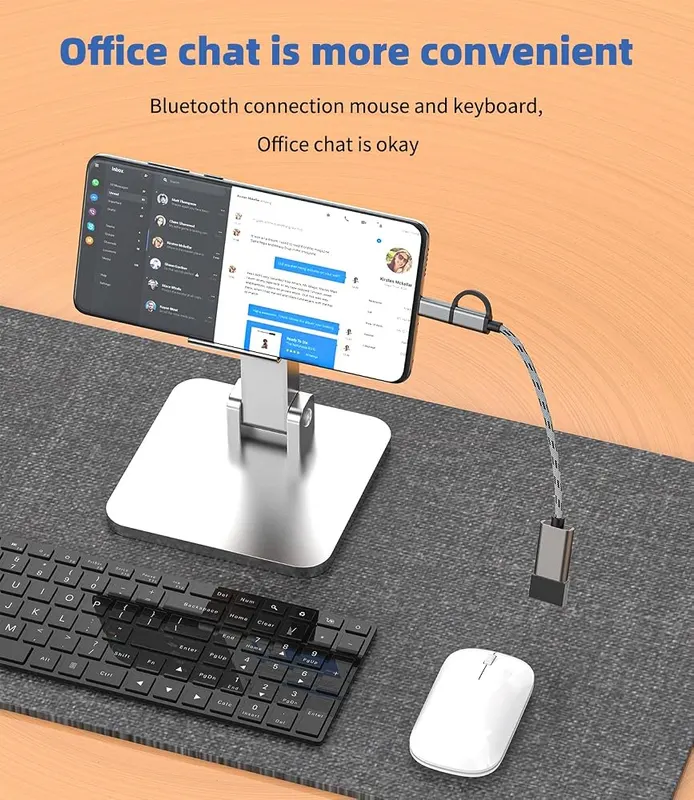 zoyuzan USB Female to Micro USB+USB-C Male – Excellent Compatibility