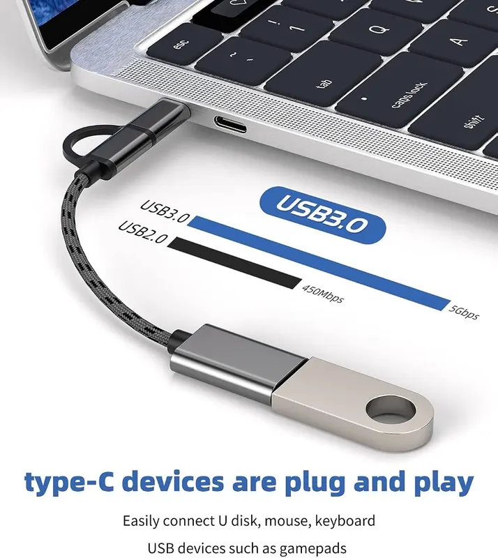 zoyuzan USB Female to Micro USB+USB-C Male – Satisfaction Service
