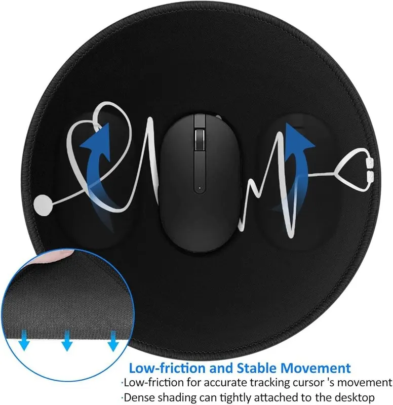 ZUIDSYI Nurse Rn Mouse Pad – Perfect Size