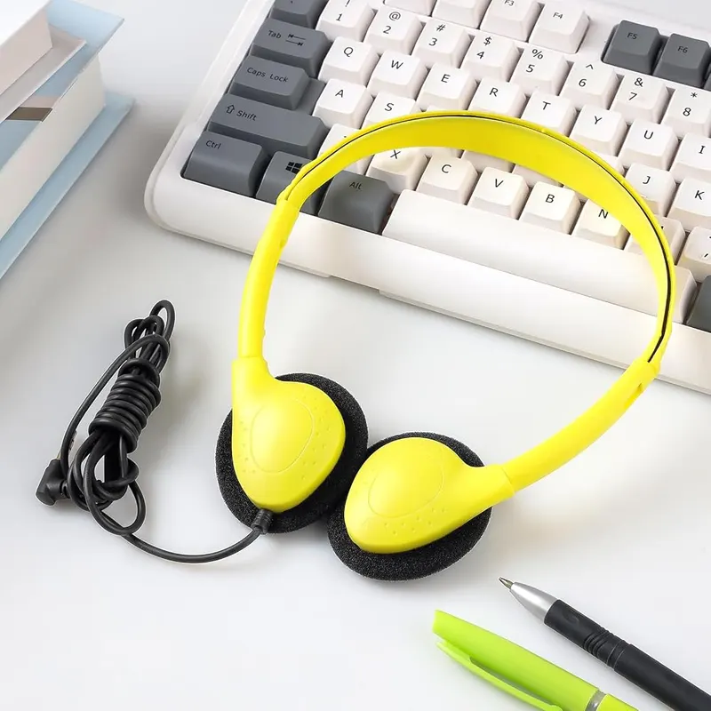ZXQZYM 15 Pack Bulk Headphones – Adjustable headband for comfort and secure fit ,Single