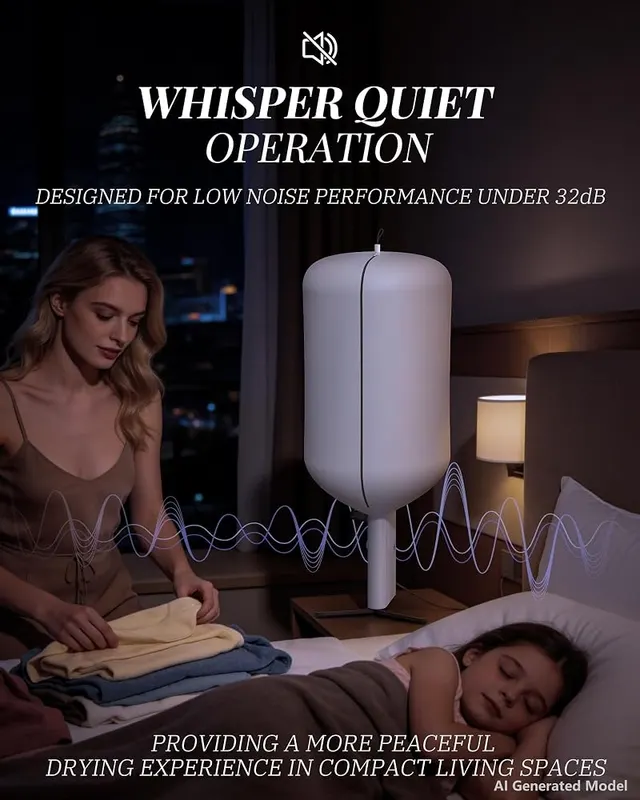 zylo Portable Dryer – Includes a built-in fragrance disc
